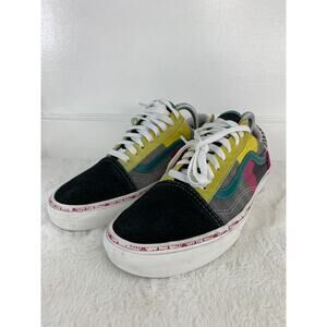 Vans Off The Wall Low Top Multicolor Sneakers Men’s 9 Women’s 10.5